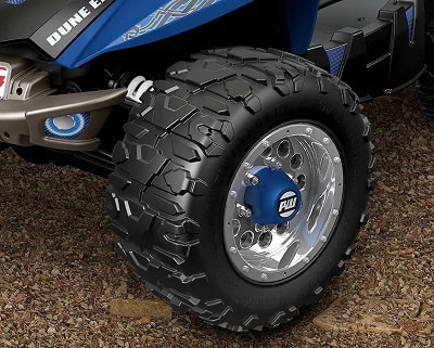 Power Wheels Dune Racer Extreme tiers